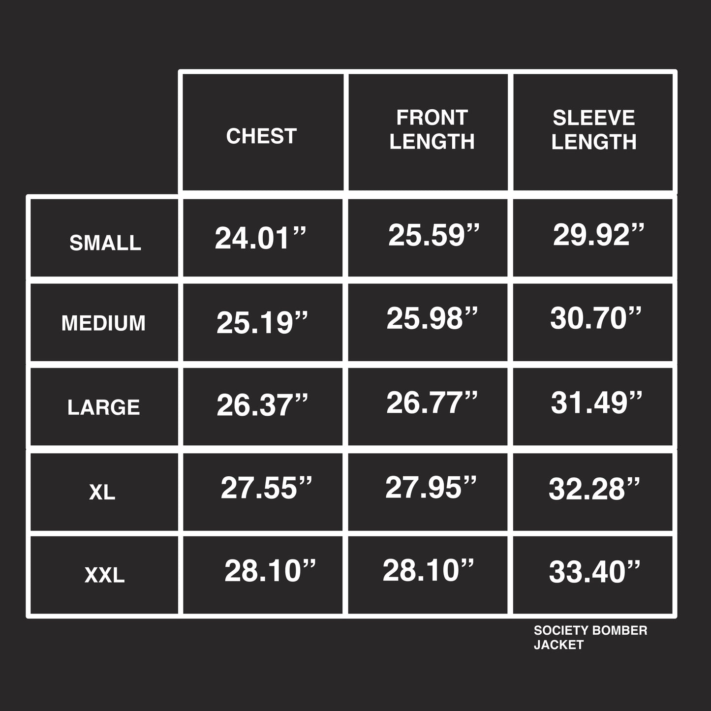 SOCIETY JACKET (pre-order)