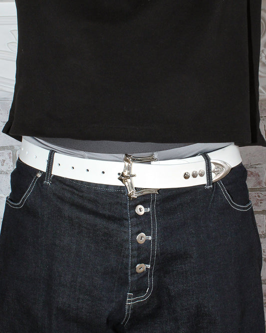 WHITE CRUSADER BELT