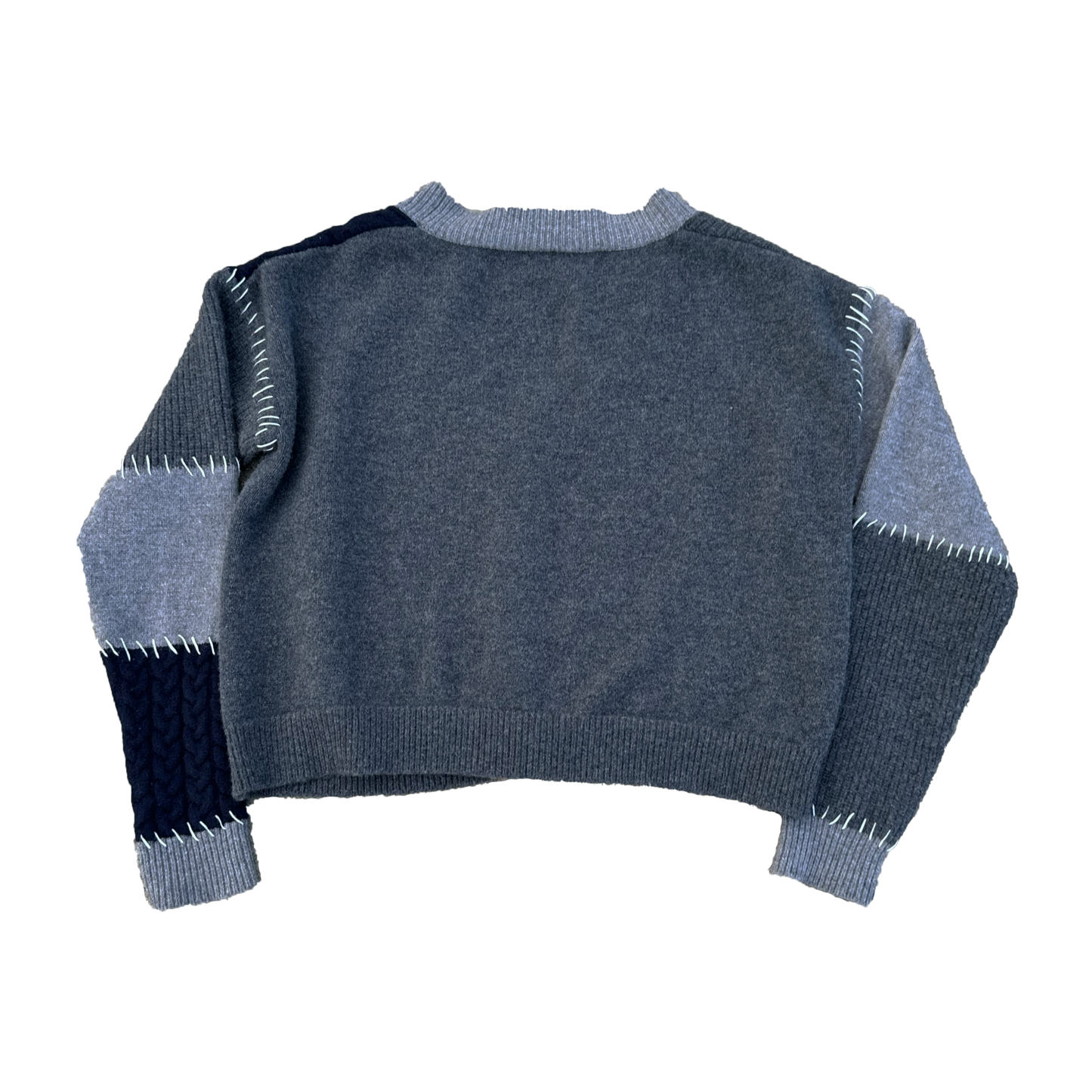 PATCH FACE CARDIGAN